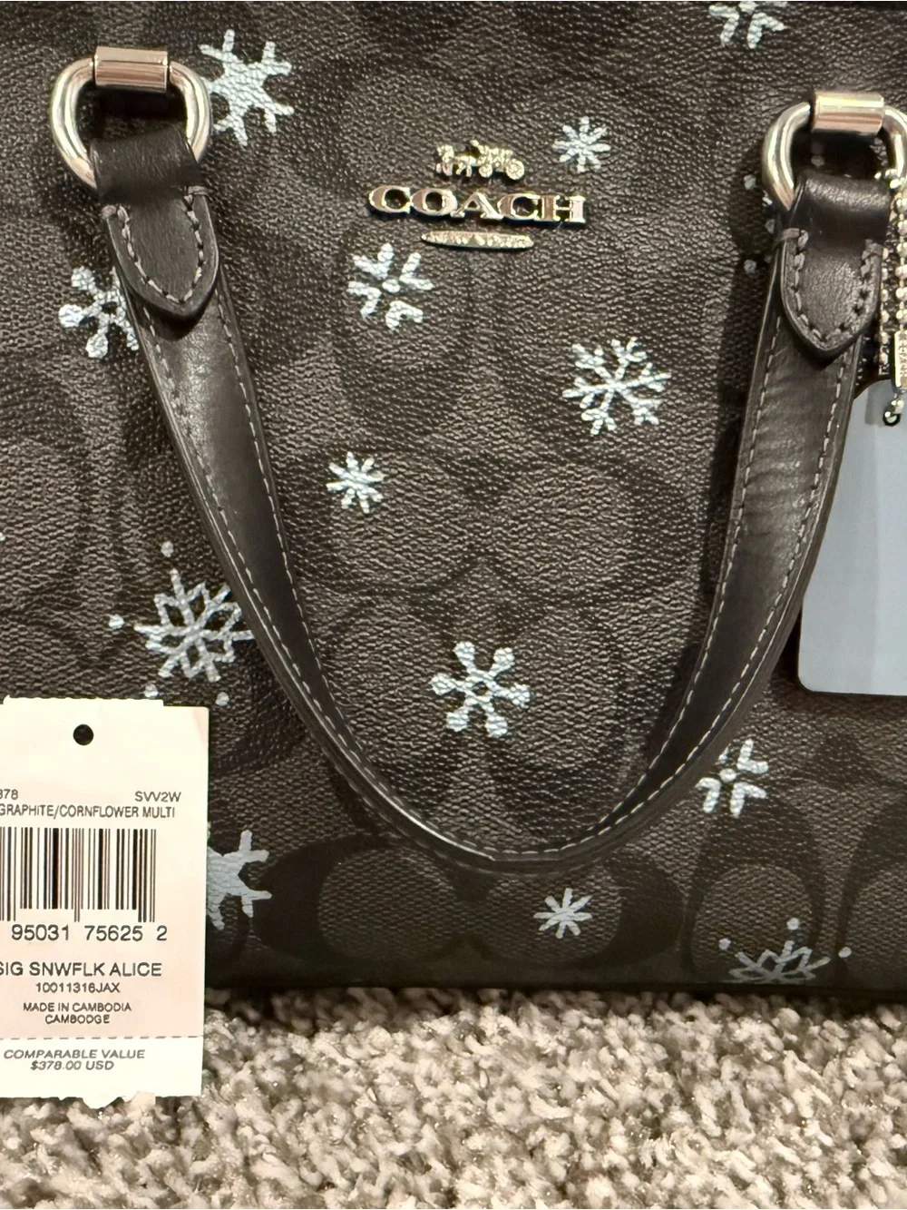 Coach alice satchel